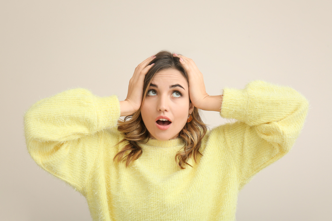 Surprised Young Woman